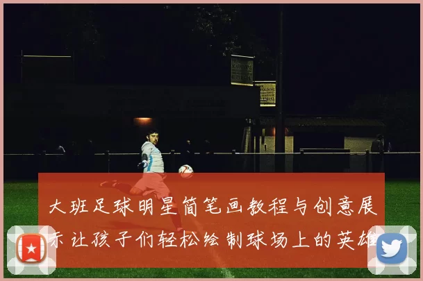 大班足球明星简笔画教程与创意展示让孩子们轻松绘制球场上的英雄